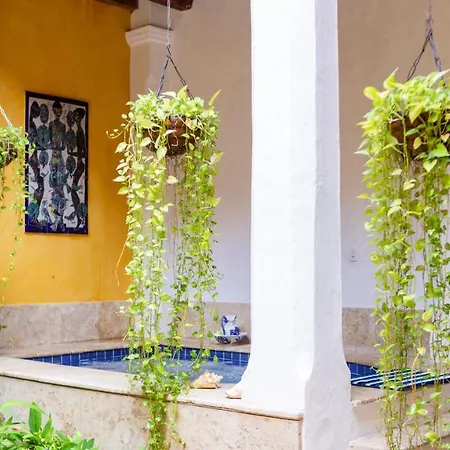 4cb-1 Casa Colonial De 4 En El Centro Historico De Holiday home Cartagena